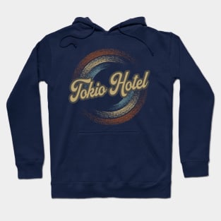 Tokio Hotel Circular Fade Hoodie